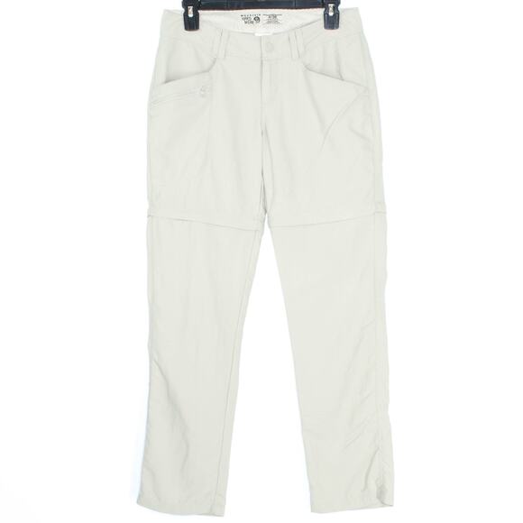 Mountain Hardwear Pants Convertible Y2K Gorpcore Minimalist Outdoor Casual Tan 4 - Picture 1 of 2